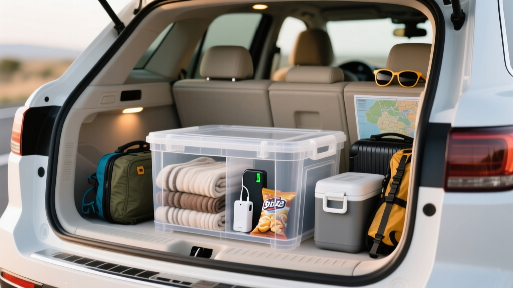 Best Car Storage Bin for Road Trip Trunk Organization