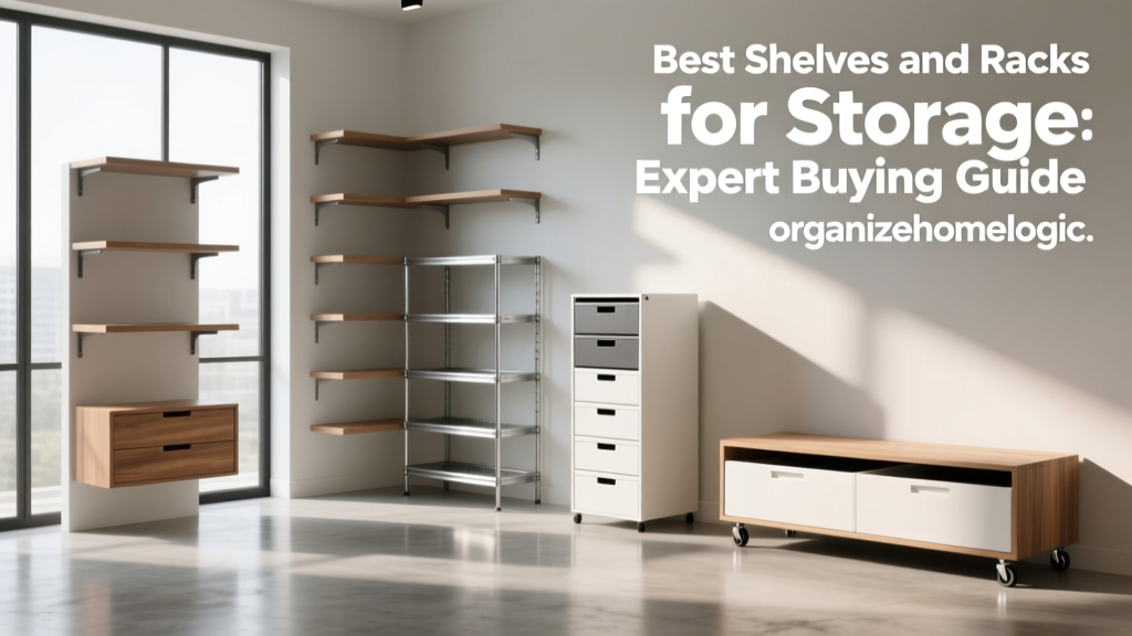 Best Shelves and Racks for Storage: Expert Buying Guide