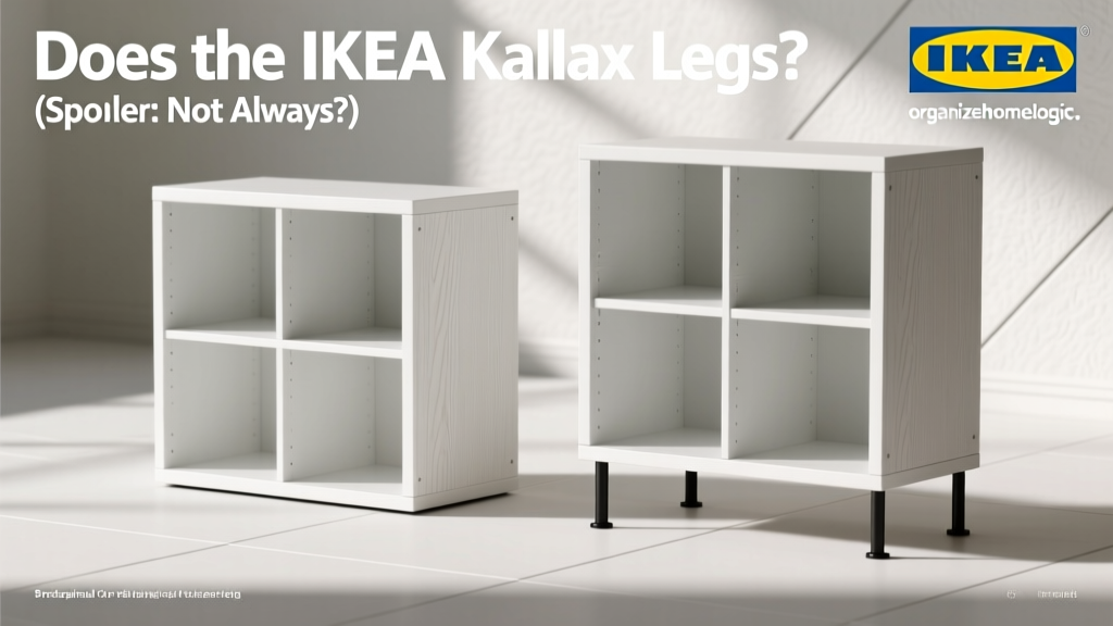 Does the IKEA Kallax Come With Legs? (Spoiler: Not Always)