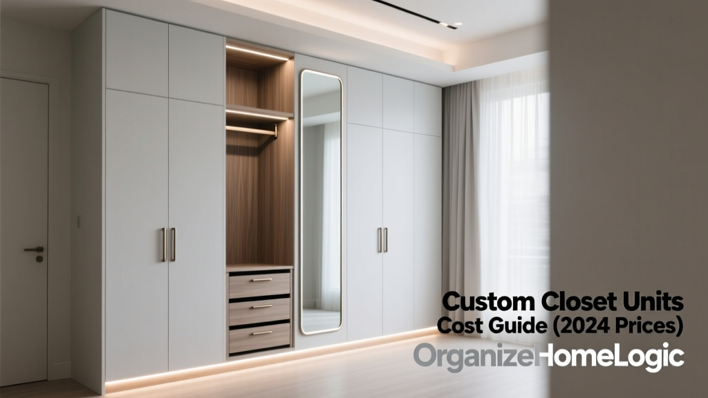 Custom Closet Units Cost Guide (2024 Prices)