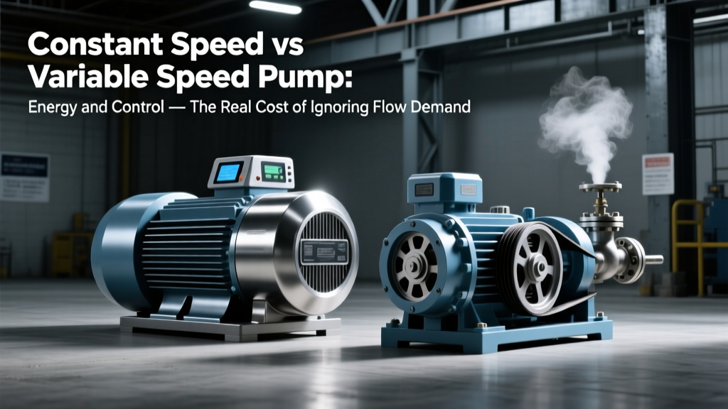 Constant vs Variable Speed Pumps: Save 30–70% Energy