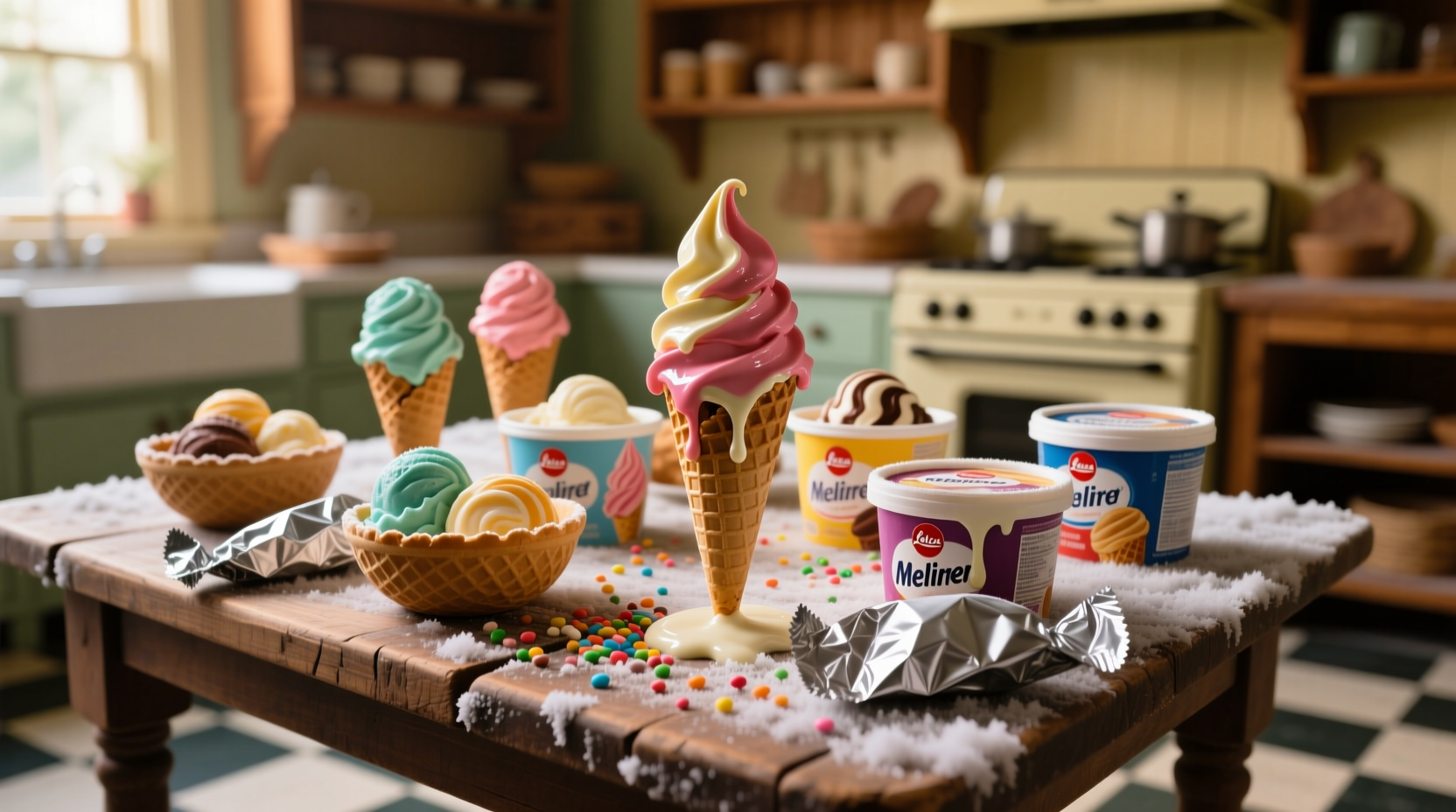 treats with store bought ice cream
