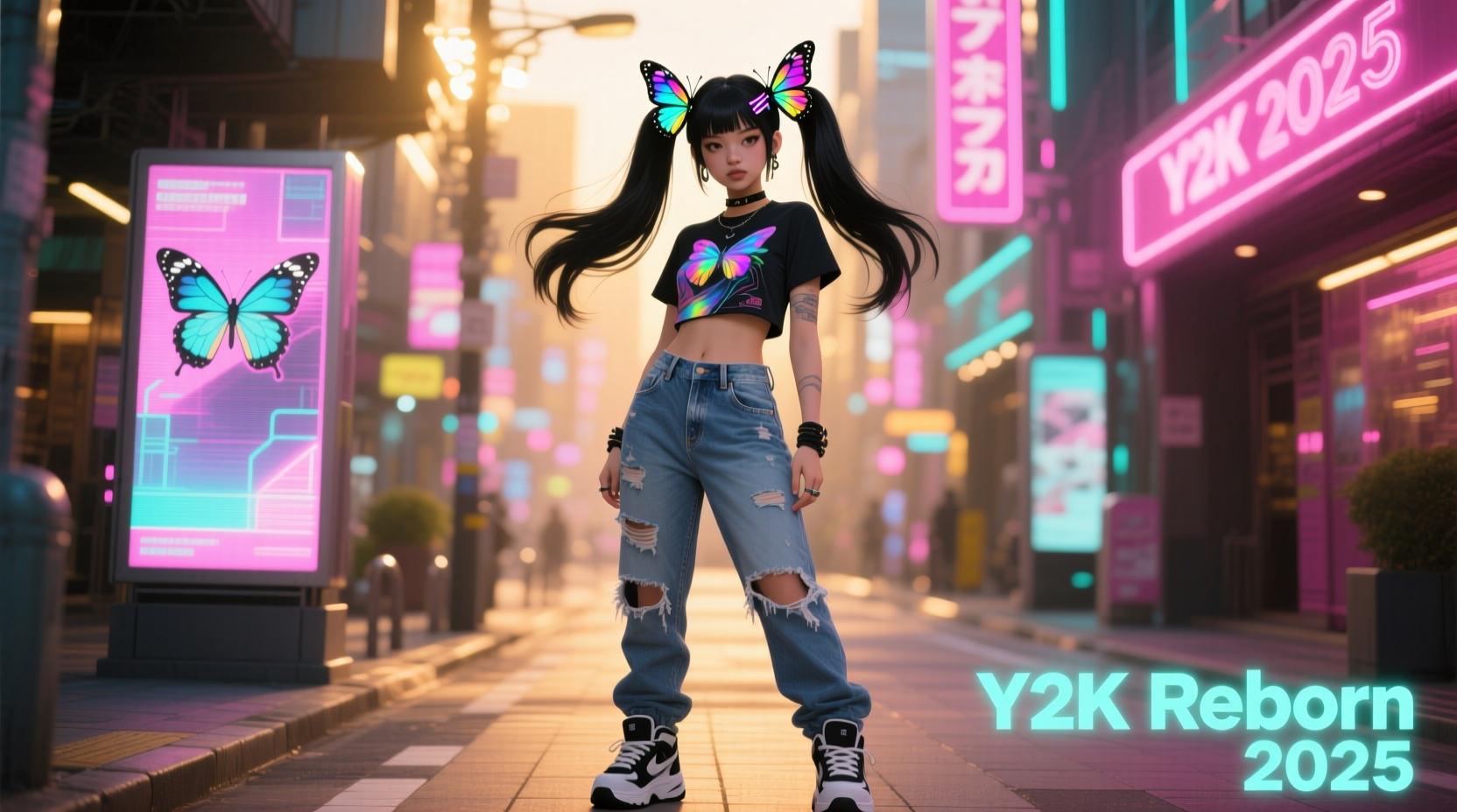 y2k fashion comeback are butterfly clips and low rise jeans actually practical in 2025