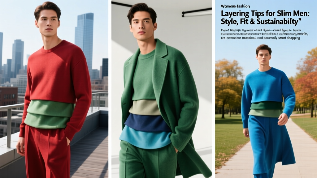Layering Tips for Slim Men: Style, Fit & Sustainability