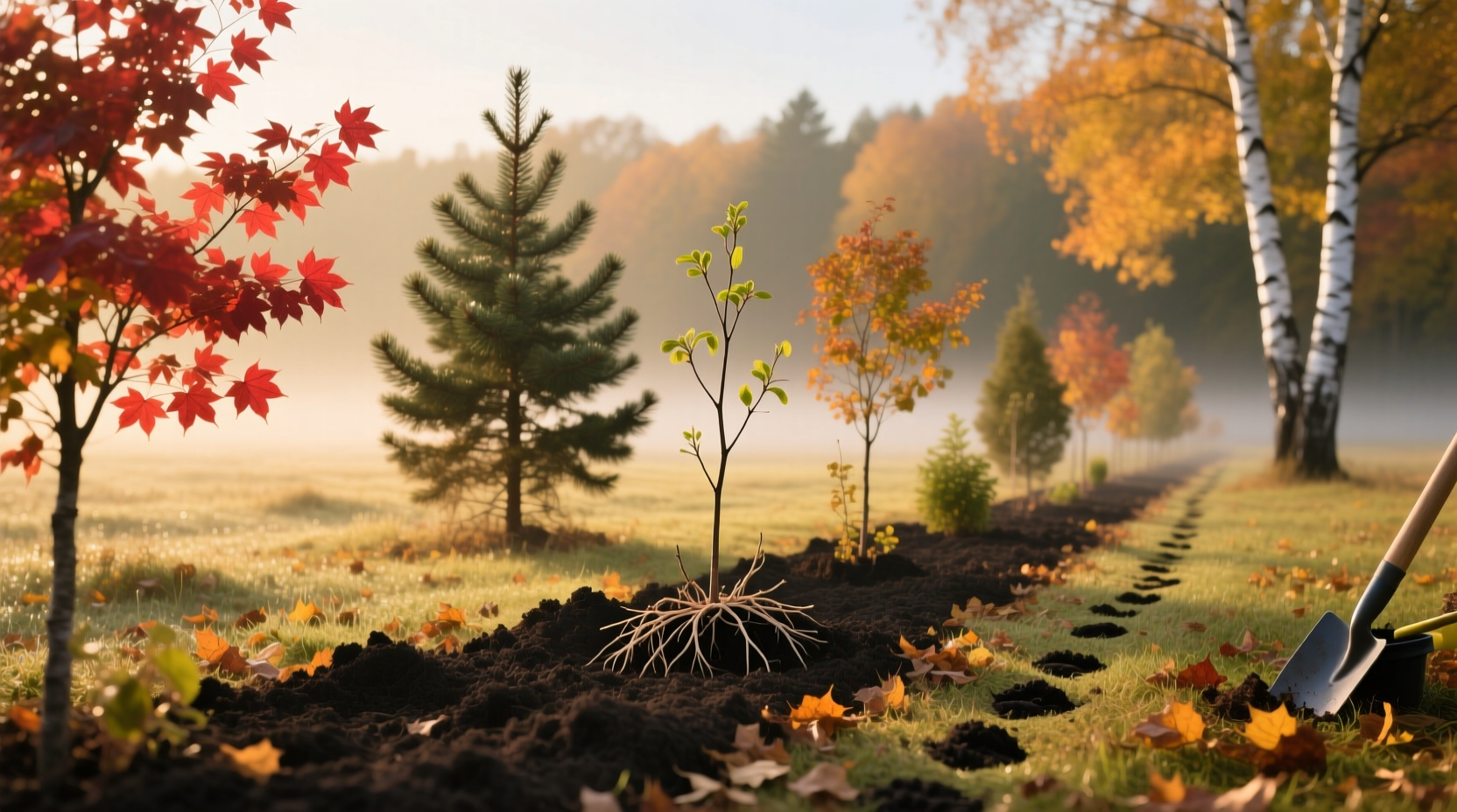 trees to plant in fall