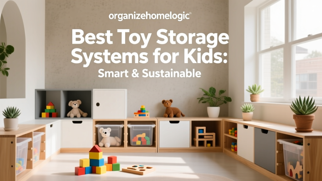 Best Toy Storage Systems for Kids: Smart & Sustainable
