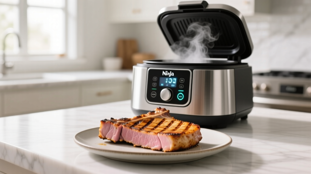 Perfect Pork Chops in Your Ninja Foodi (Crispy & Juicy!)