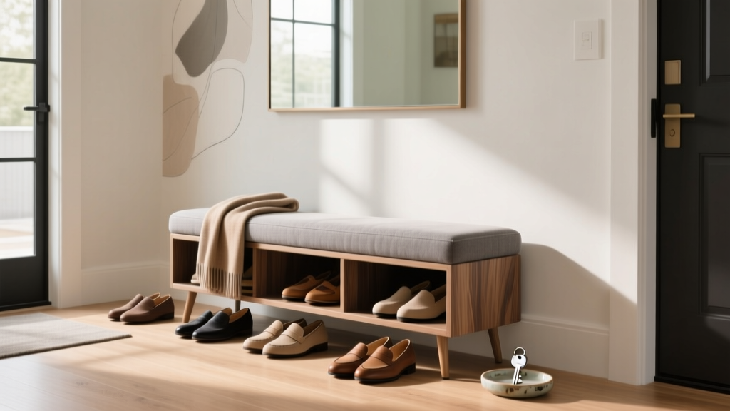 Best Entryway Shoe Storage Benches with Cushion (2024)