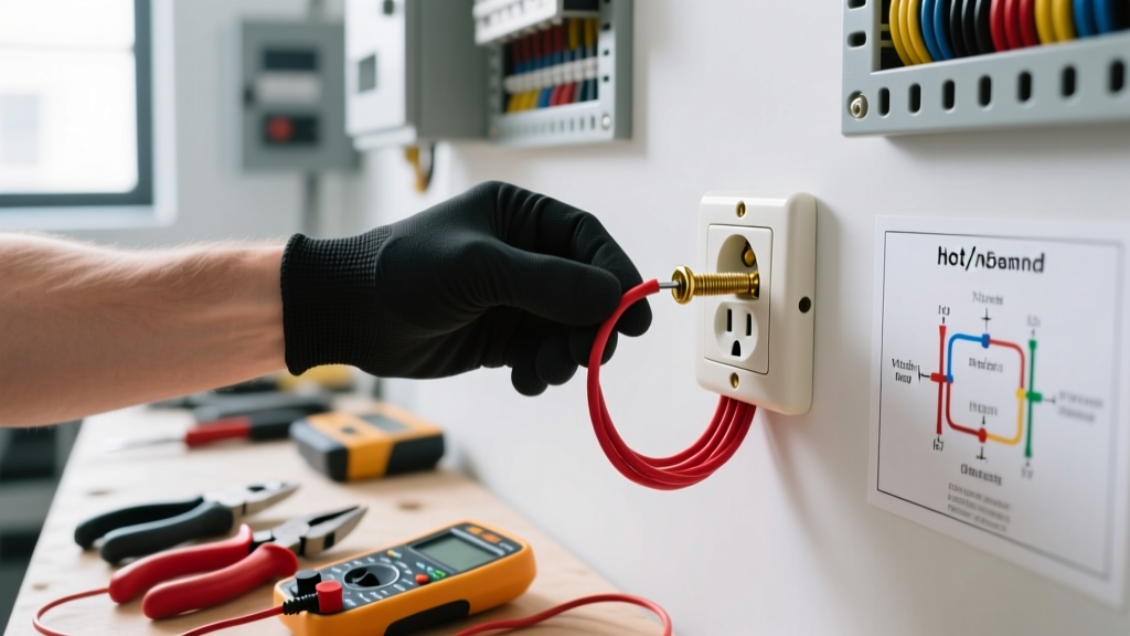 How to Wire a Standard Electrical Power Outlet Safely