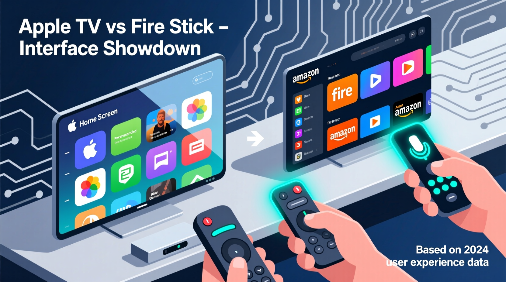 apple tv vs firestick which streaming device has the best interface