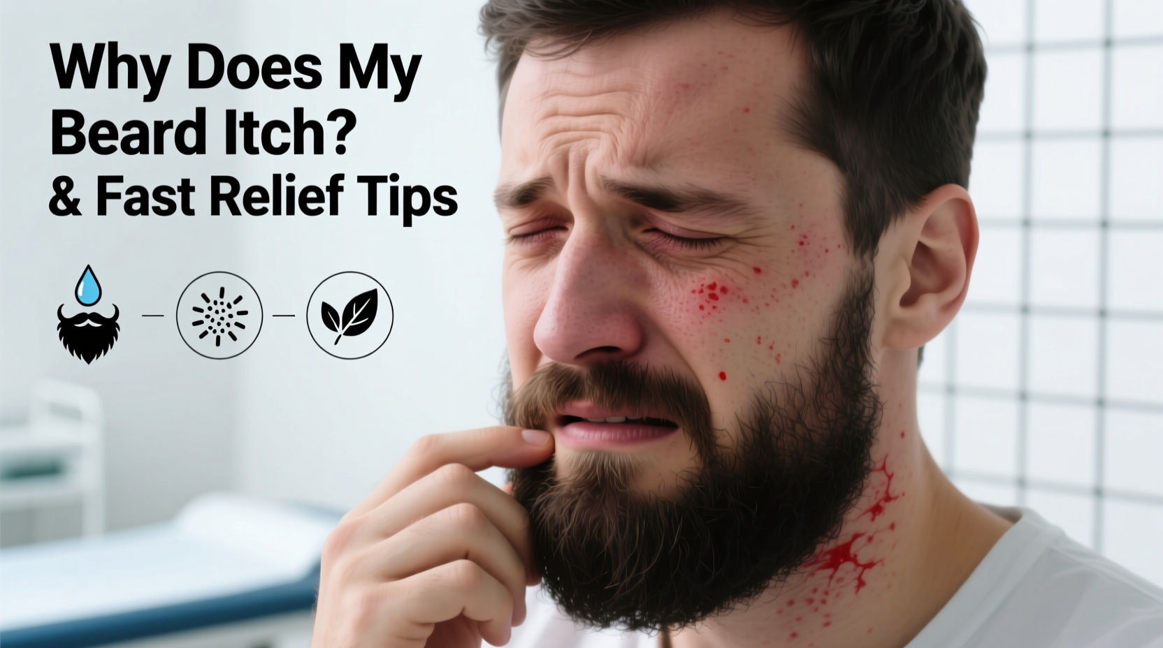 why does my beard itch so much and how to stop it fast