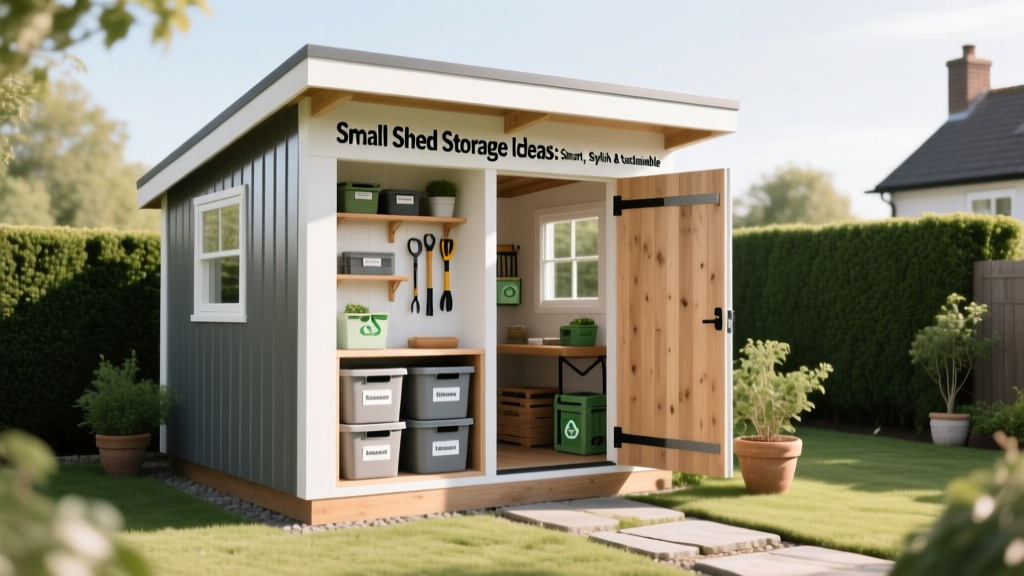 Small Shed Storage Ideas: Smart, Stylish & Sustainable