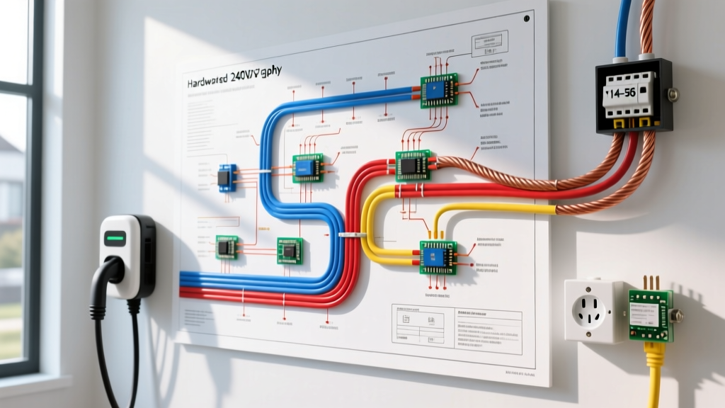 How to Read Home Wiring Diagrams for a Hardwired 240V EV Charger
