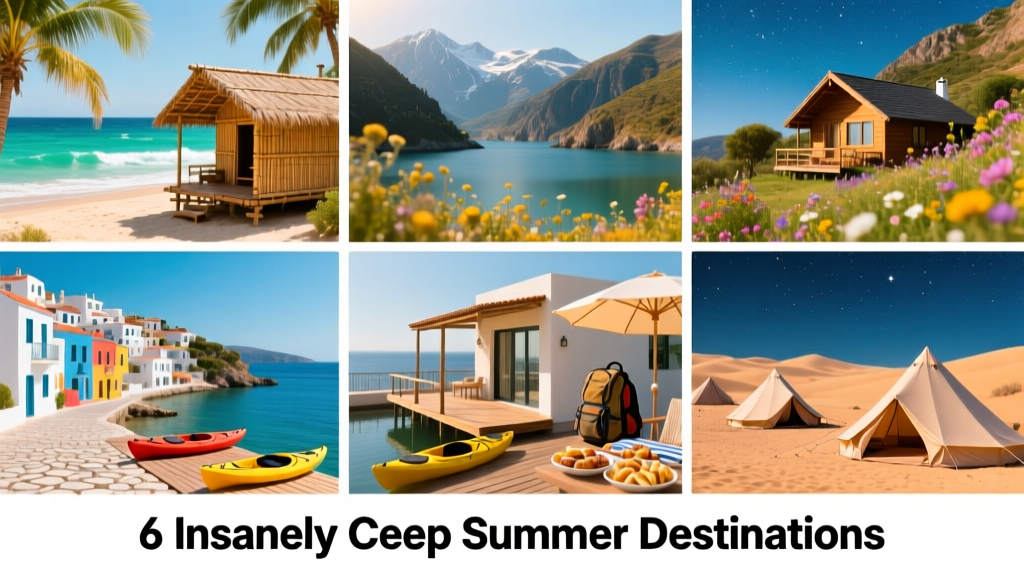 6 Insanely Cheap Summer Destinations: Where to Travel Without Breaking the Bank in 2024