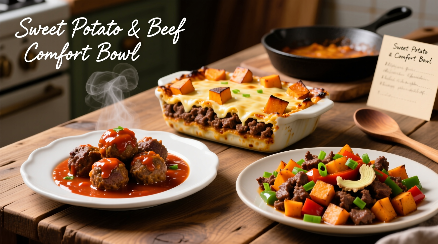 5 Ground Beef and Sweet Potato Recipes Ready in 30 Minutes