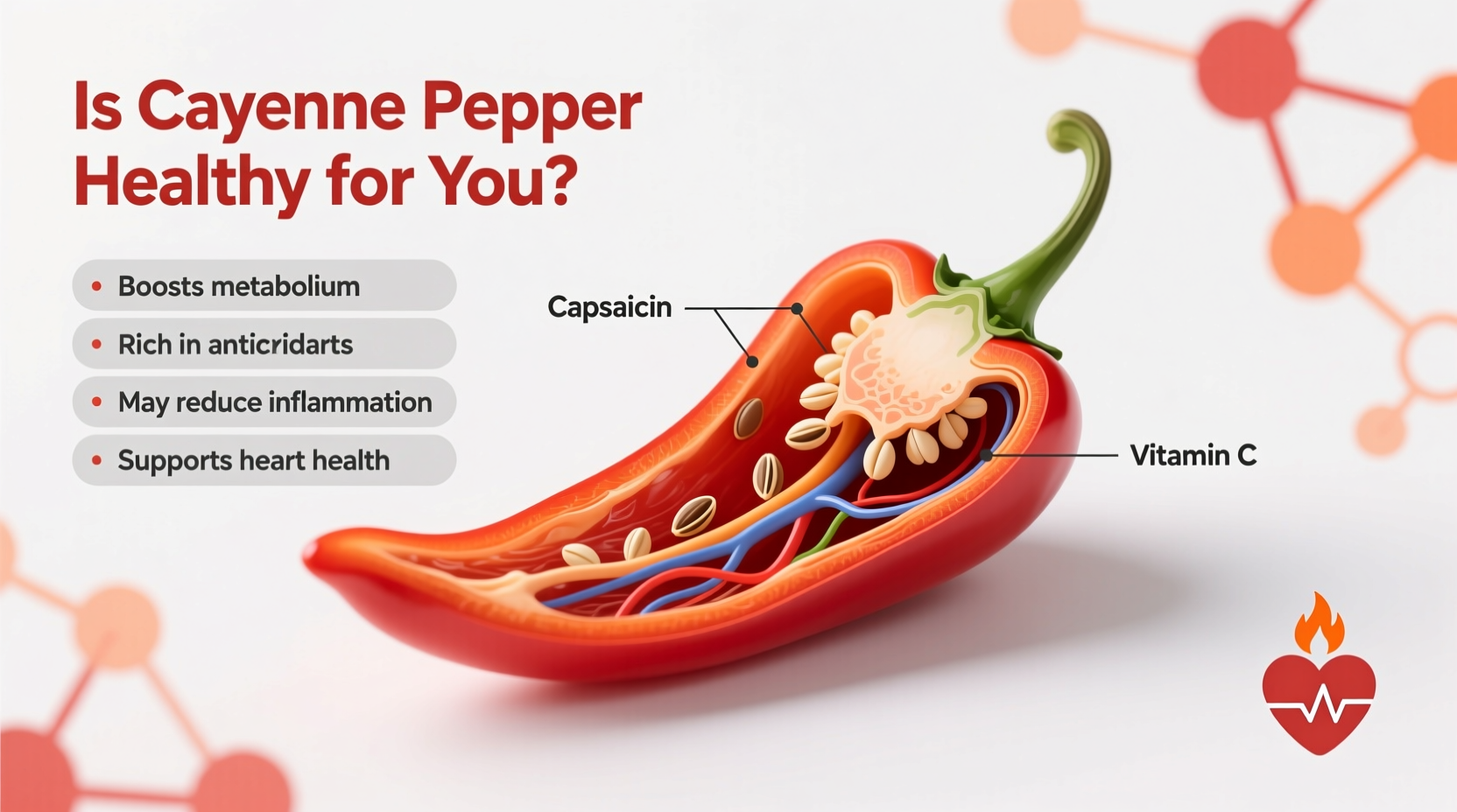 Vergleich verschiedener Pfeffersorten mit Schärfeskala