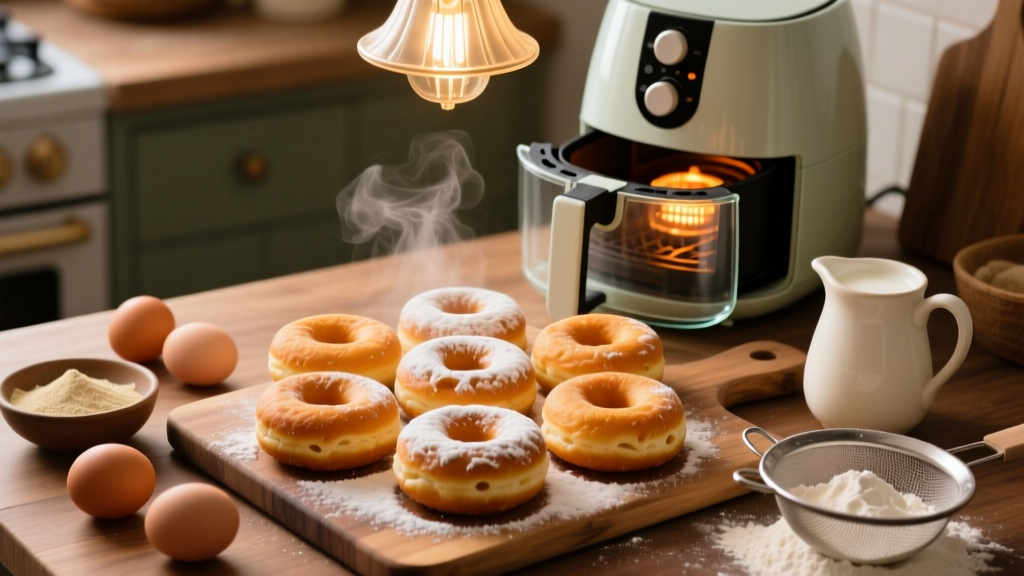 Air Fryer Yeast Donuts: Crispy, Light & Oil-Free