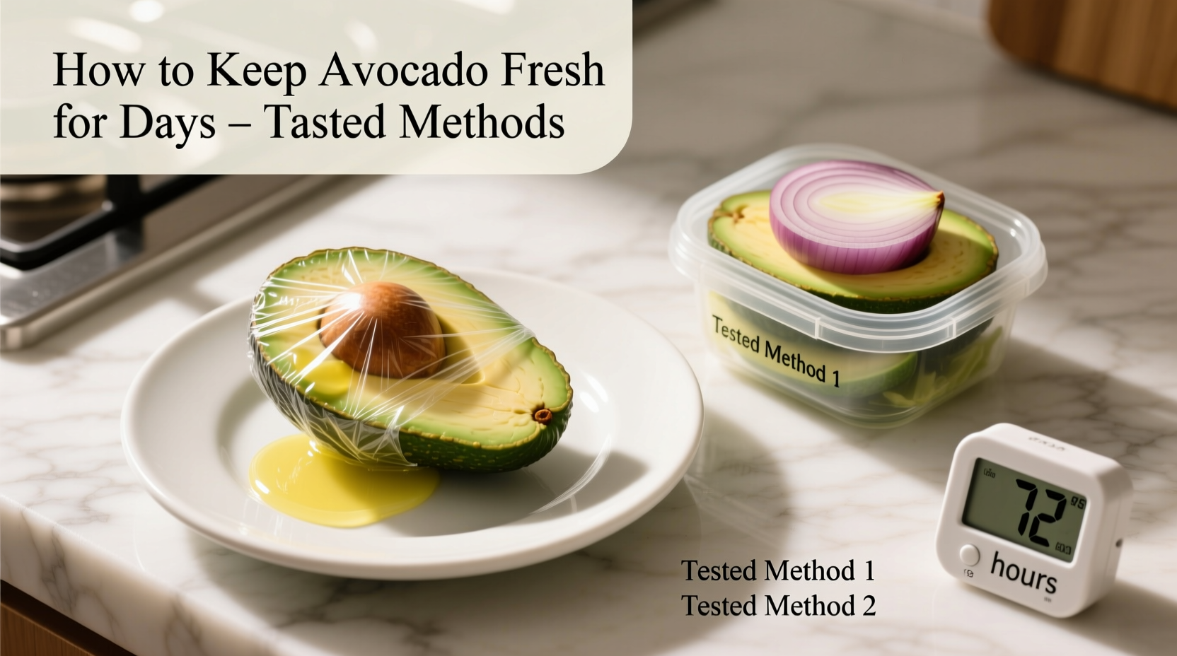 how to keep avocado fresh for days without it turning brown tested methods
