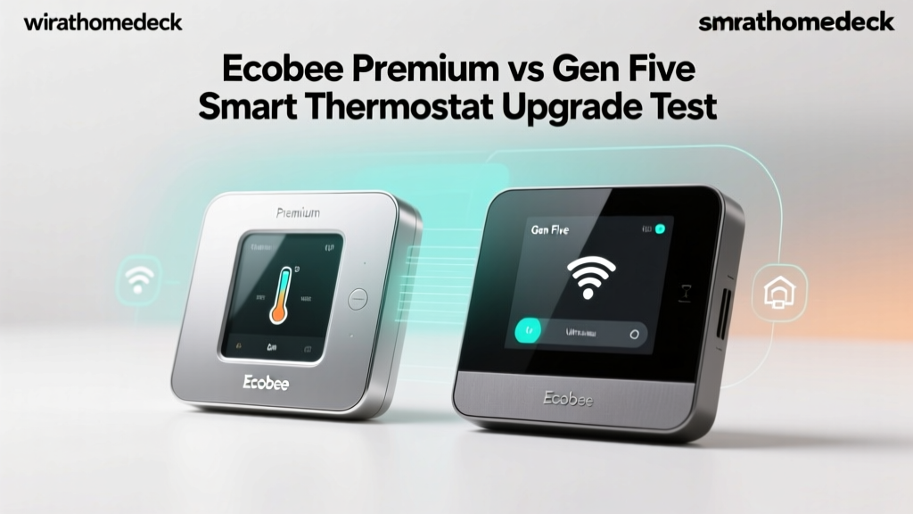 Ecobee Premium vs Gen Five Smart Thermostat Upgrade Test