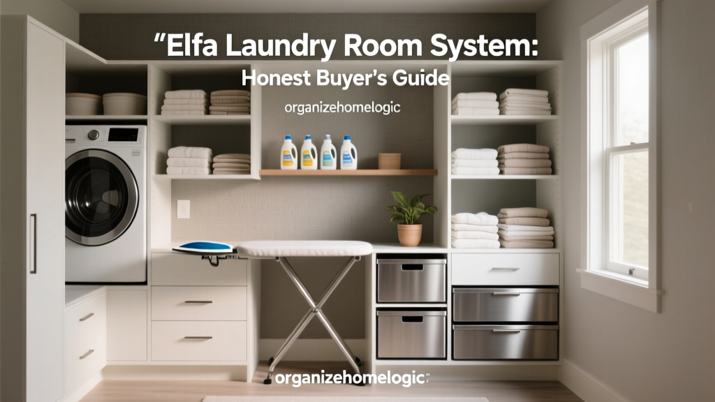 Elfa Laundry Room System: Honest Buyer's Guide