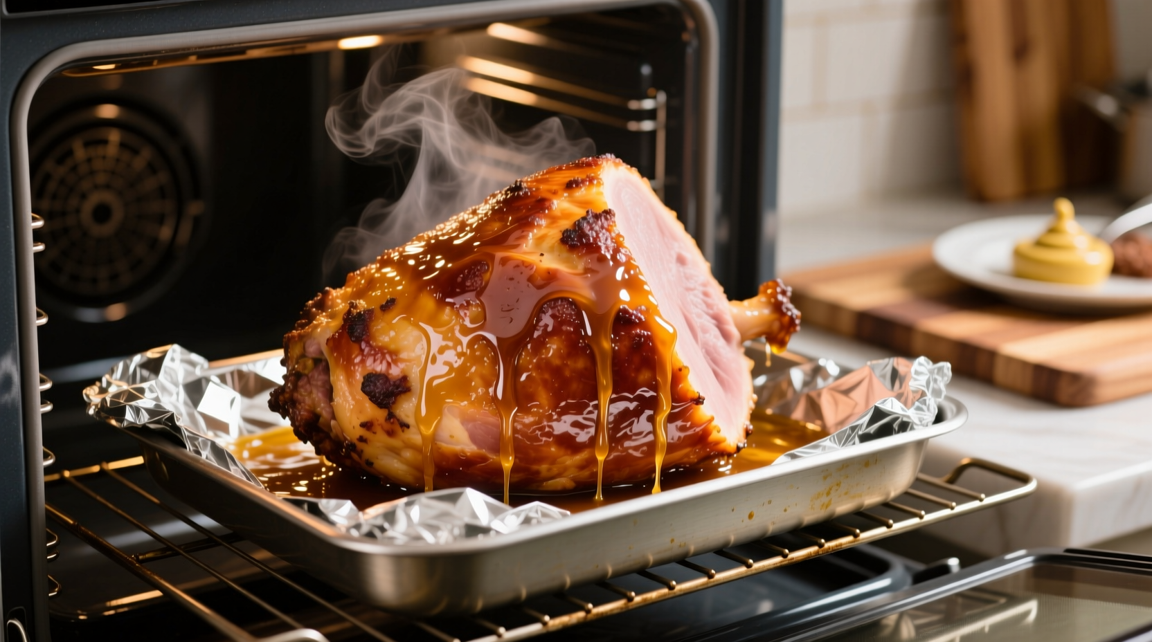 how long to cook an 8 pound ham