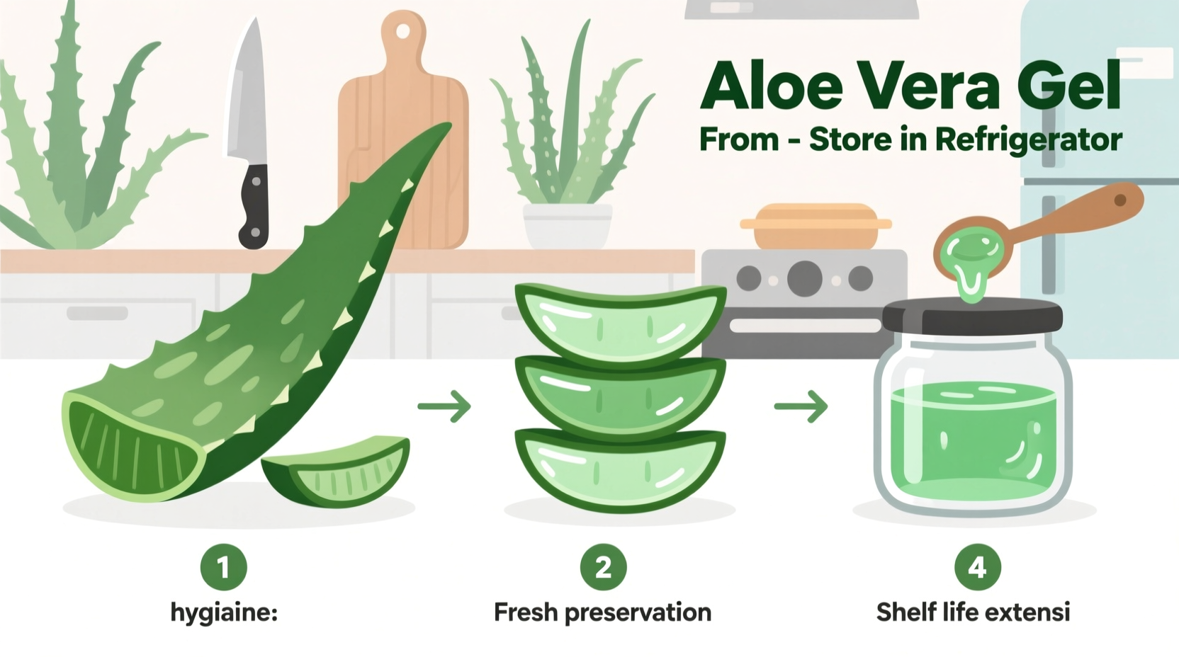 Store Aloe Vera 5 Ways | TheHomeSprouts