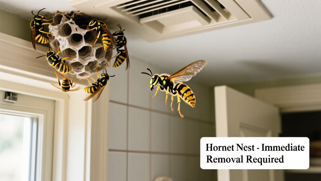 Hornets in Bathroom: Identification and Removal Guide