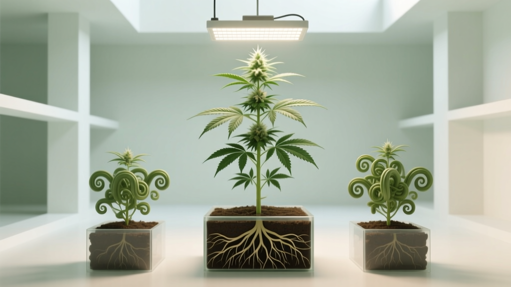 Tropical How Much Space Does a Marijuana Plant Need Indoors?