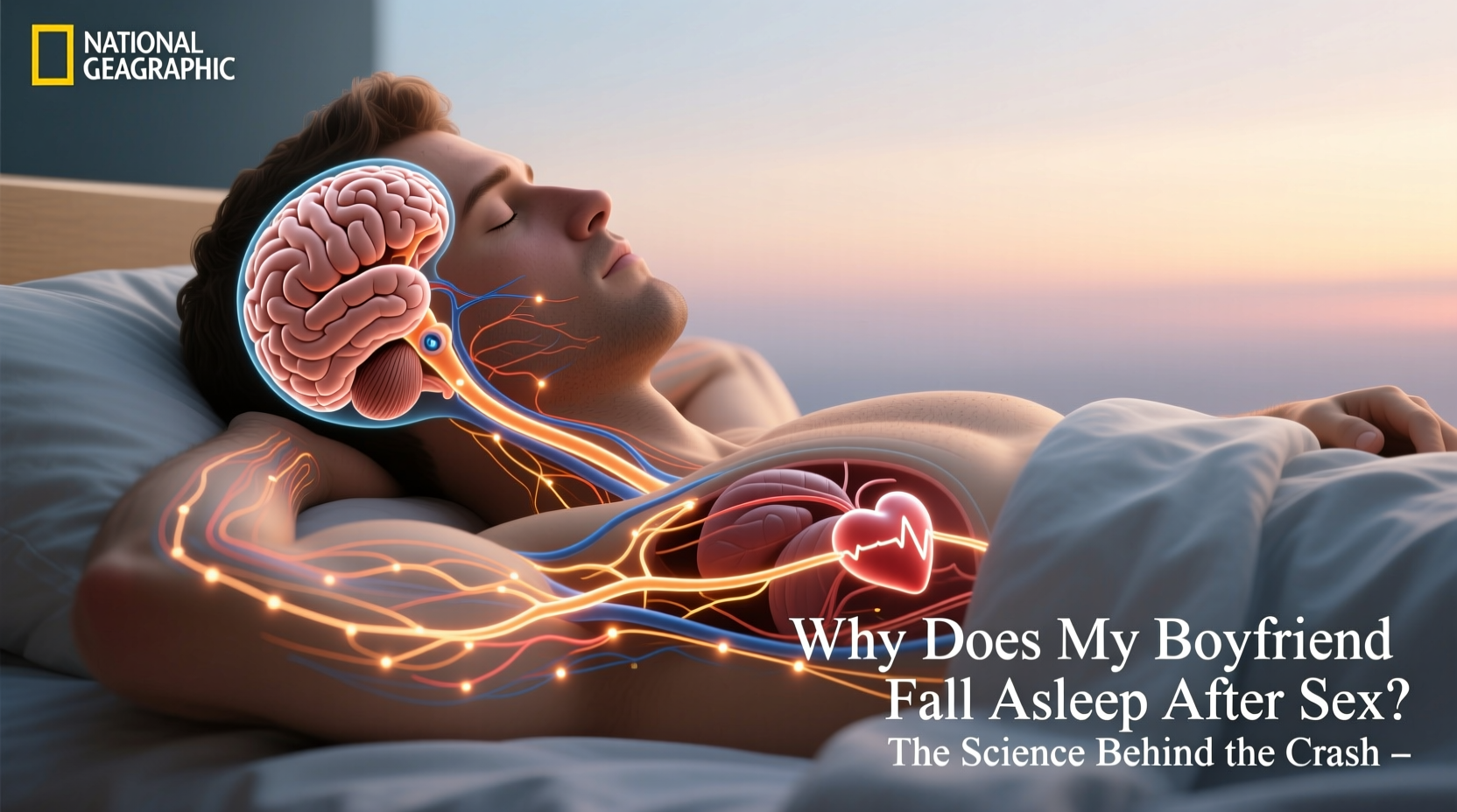 why does my boyfriend always fall asleep after sex science behind the crash