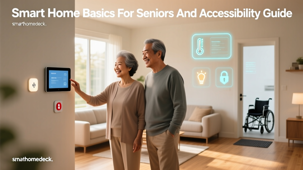 Smart Home Basics For Seniors And Accessibility Guide