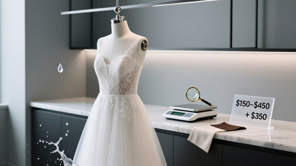 Wedding Dress Cleaning Cost: Real 2026 Breakdown