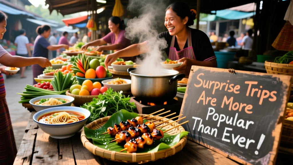 Why Surprise Trips Are Reshaping Travel — From Secret Itineraries to Culinary Blind Dates