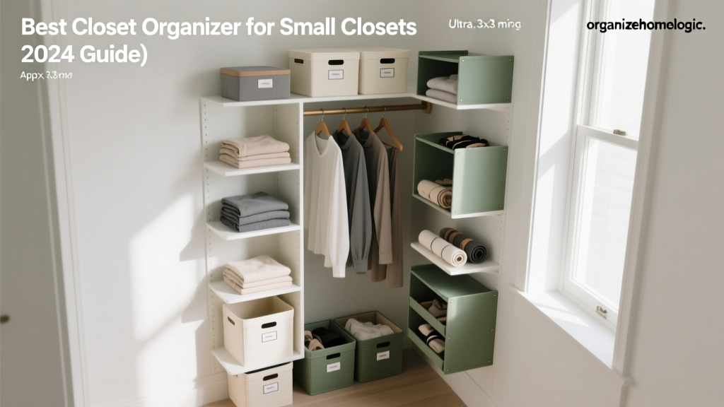 Best Closet Organizer for Small Closets (2024 Guide)