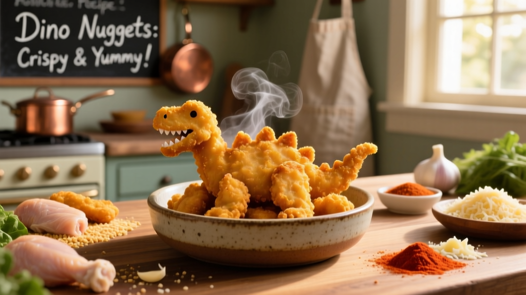 How to Cook Yummy Dino Nuggets in Air Fryer (Crispy!)