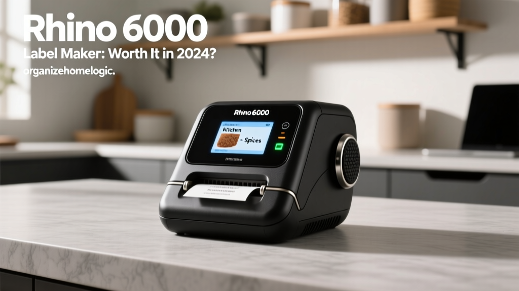 Rhino 6000 Label Maker: Worth It in 2024?