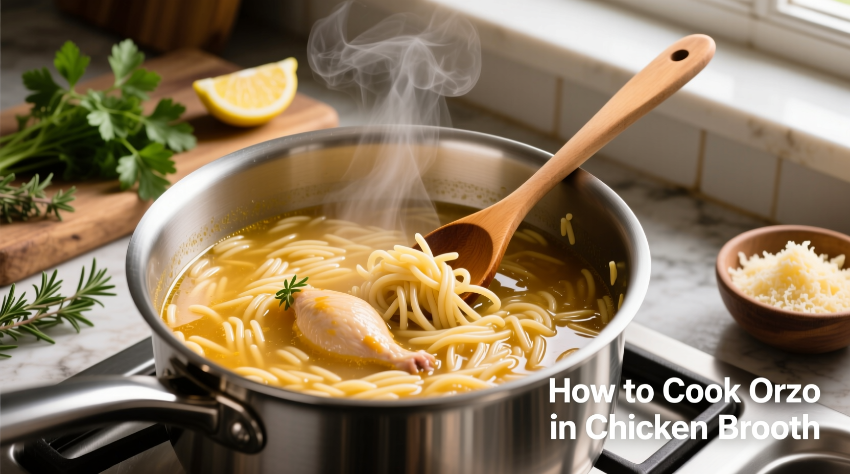 Perfect Orzo in Chicken Broth: Simple 15-Minute Method