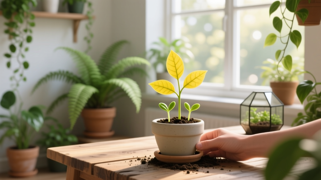 Indoor Seedling Yellow Leaves: Fixes & Prevention