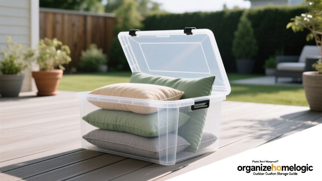 Plastic Deck Box Waterproof? Outdoor Cushion Storage Guide