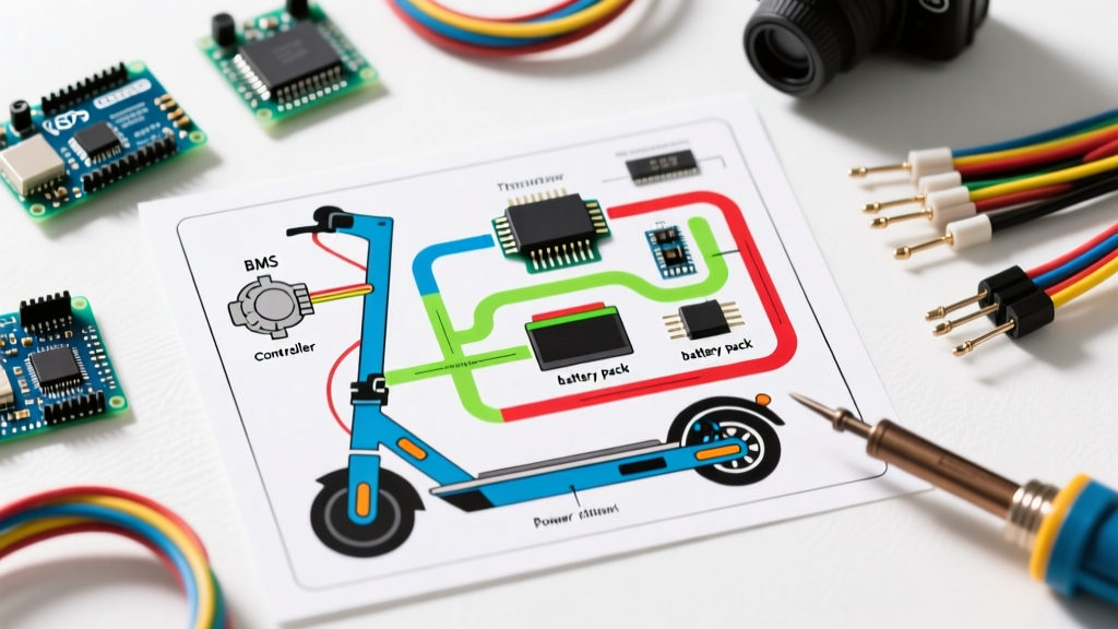 Troubleshooting with a Wiring Diagram for Electric Scooter Repairs