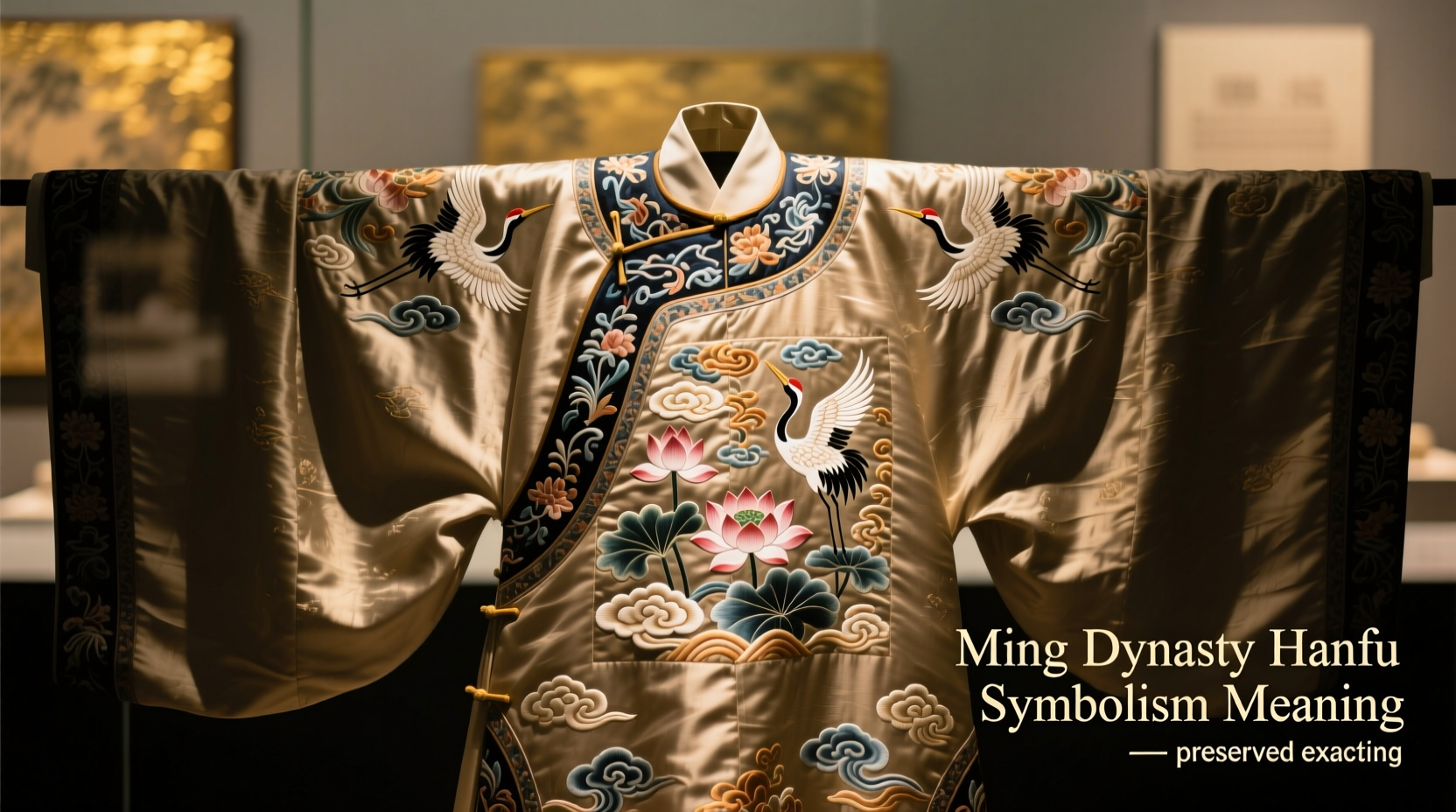 Symbolism in Ming Dynasty Hanfu: Motifs, Colors, and Meaning