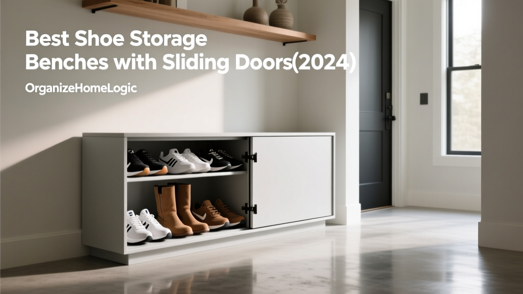 Best Shoe Storage Benches with Sliding Doors (2024)