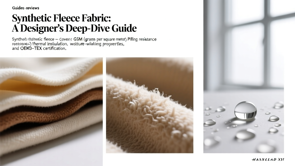 Synthetic Fleece Fabric: A Designer’s Deep-Dive Guide