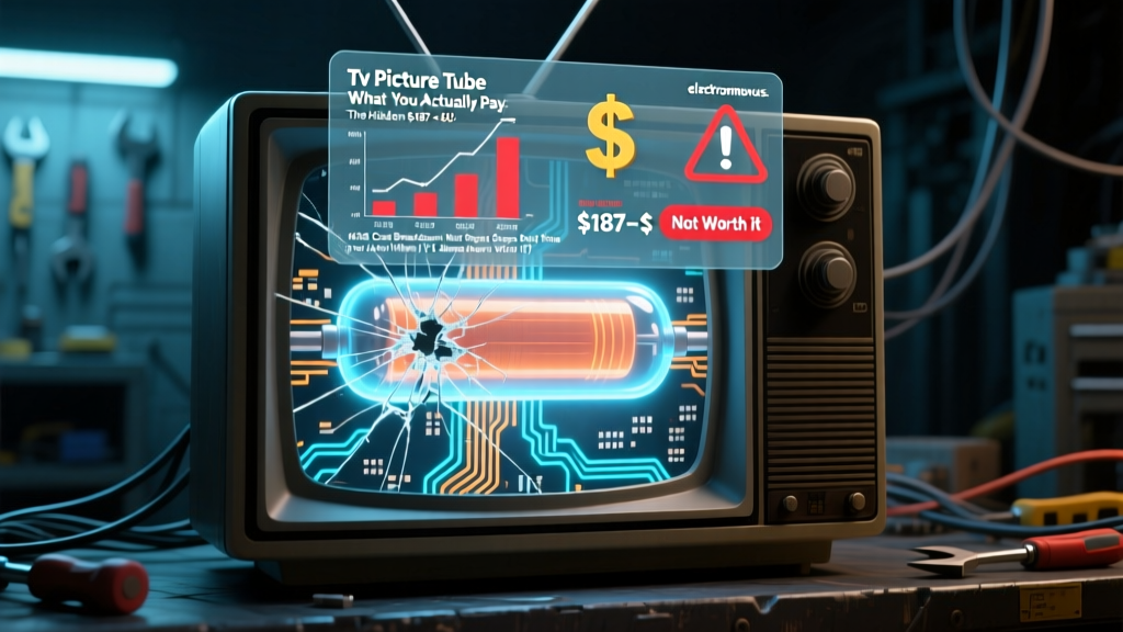 Tv Picture Tube What You Actually Pay: The Hidden $187–$420 Cost Breakdown Most Repair Shops Won’t Show You (And Why It’s Almost Never Worth It)