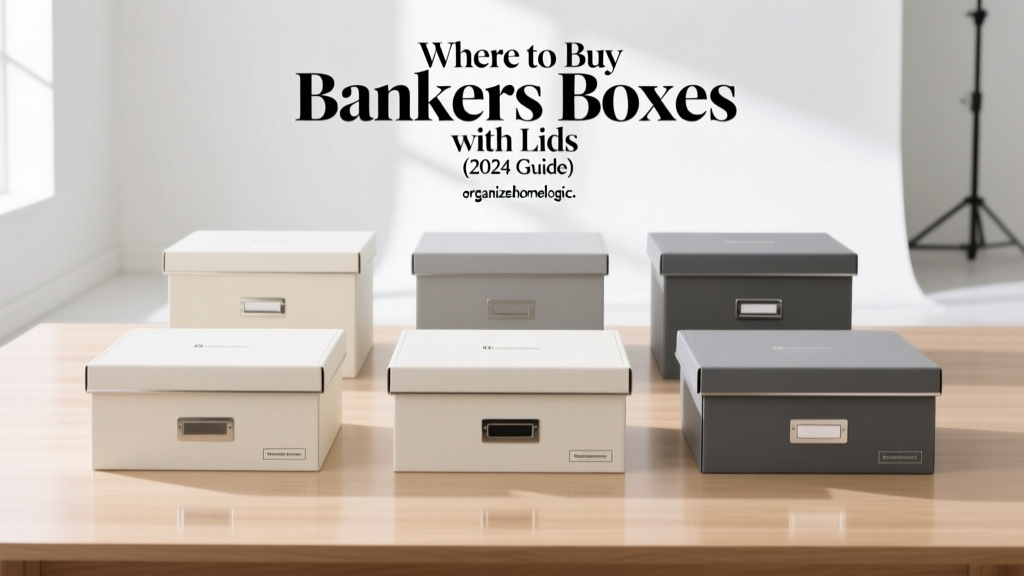 Where to Buy Bankers Boxes with Lids (2024 Guide)