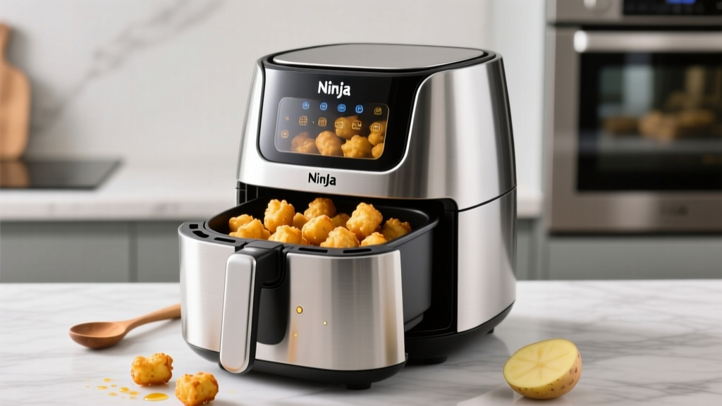 Crispy Tater Tots in Ninja Air Fryer Max XL