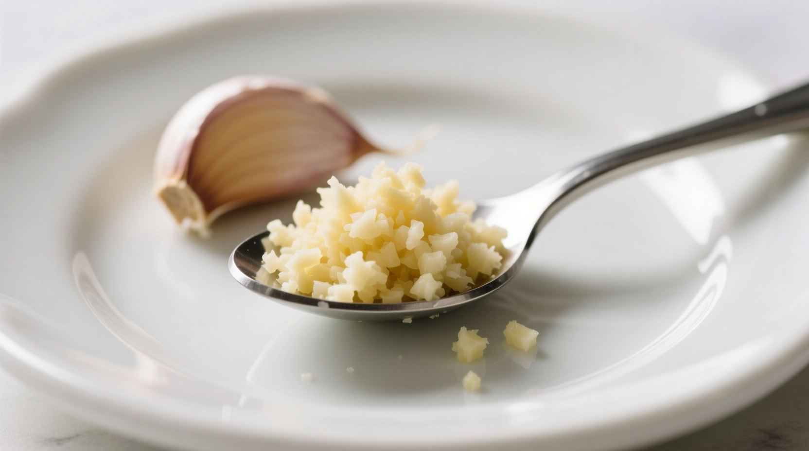 Wie viel gehackter Knoblauch entspricht einer Knoblauchzehe?