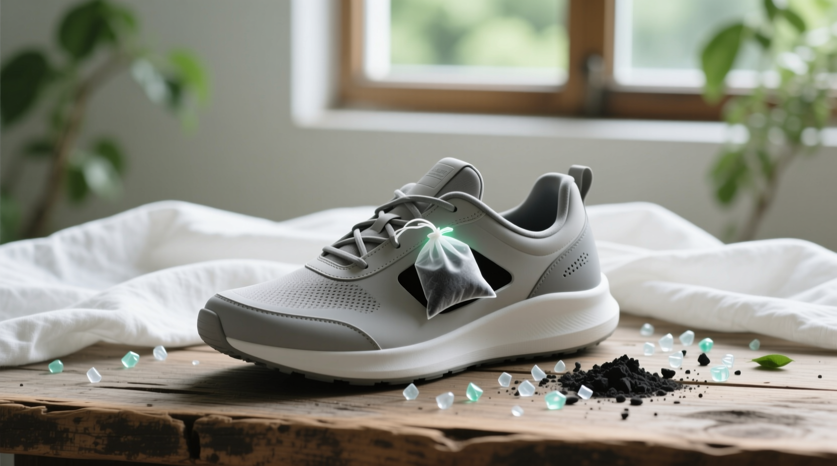 eco friendly cleaning tips deodorize gym shoes naturally