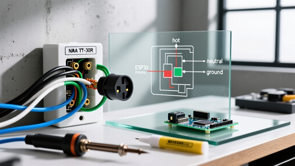Wiring Diagram for a 30 Amp RV Plug: NEMA TT-30R Guide