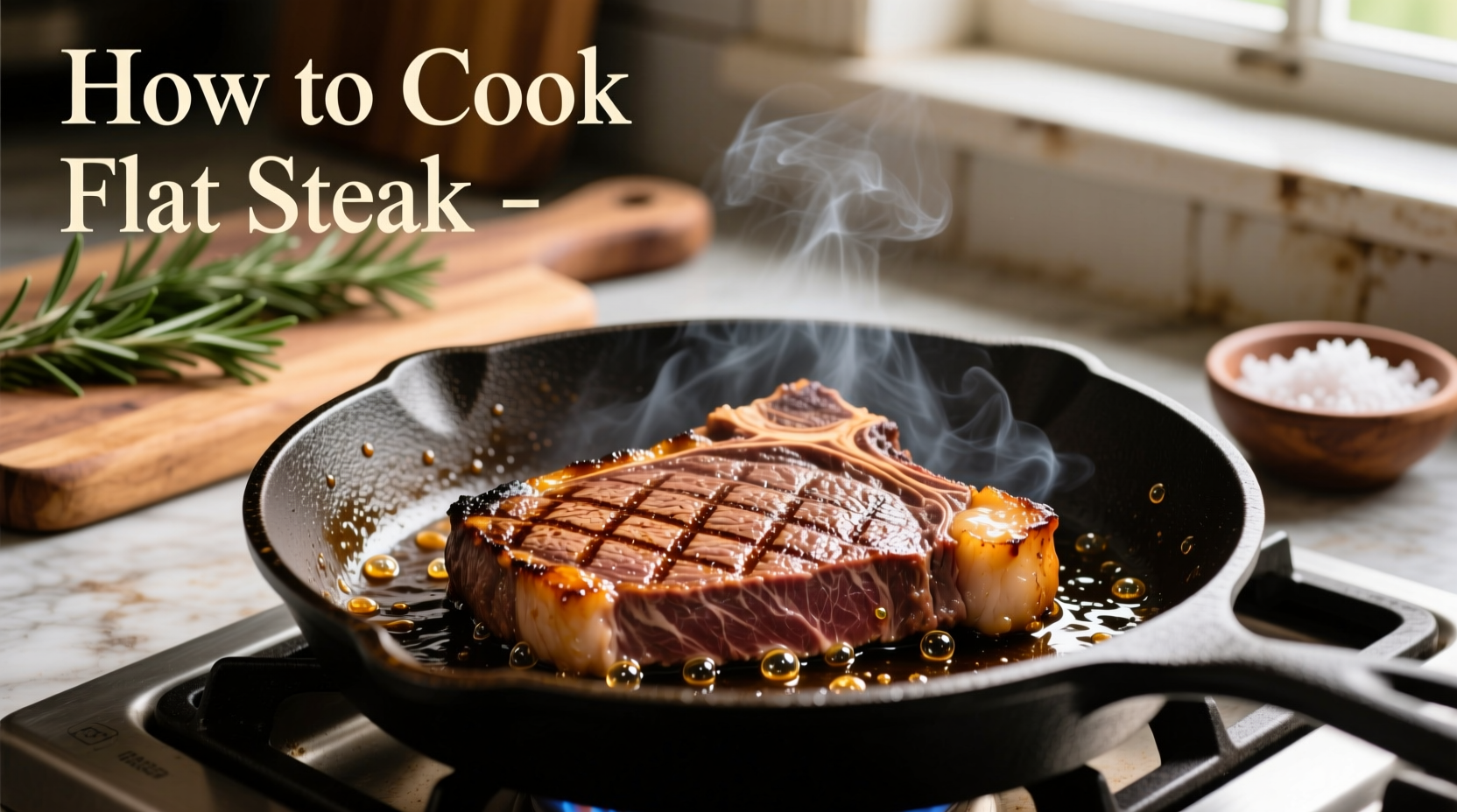 how to cook flat steak