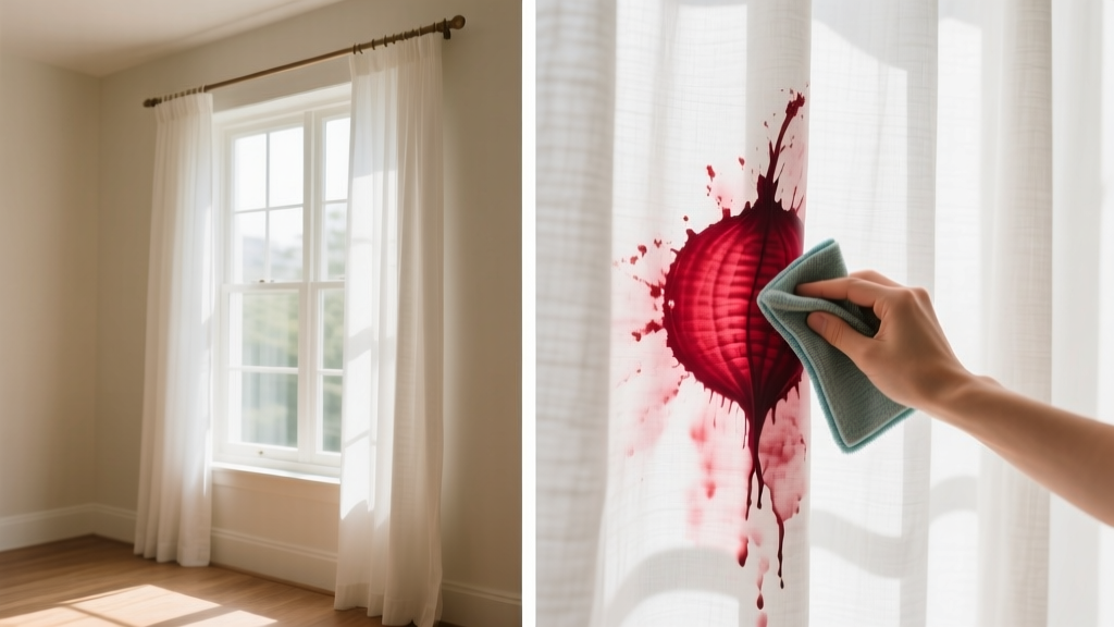 Easy & Proven: How to Get Beet Juice Out of Curtains